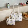 Moda Casual Elegante Bolsa Tote Nova Primavera Bolsa Personalizada Bolsa Pequena Bolsa de Mão Fofa Bolsa Francesa