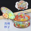 Serie de Madera de JiangsuImanes para Refrigerador de las Ciudades de Nanjing, Suzhou, Changzhou, Yangzhou, Souvenirs de Viaje de Tendencia Nacional