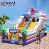 Castillo inflable grande para exteriores con trampolín para niños, castillo inflable para el centro comercial Square, nuevo y divertido tobogán