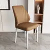 Silla de comedor nórdica de bajo precio transfronterizo, silla simple moderna para el hogar, silla tapizada suave especial para hotel, restaurante, silla para habitación de alquiler, venta al por mayor