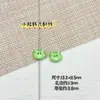 Estilo Fofo Urso e Coelho Esmalte Liga de Metal Artesanal DIY Materiais Corrente de Celular com Contas Colar Acessórios de Cabelo Peças de Joia