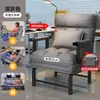 Silla de computadora, plegable para sentarse y acostarse, cama de siesta de oficina, cama de siesta individual, catre de camping portátil, sillón reclinable de doble propósito, sofá cama simple