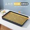 Bandeja Drenante Cuadrada de Plástico para Uso Doméstico en la Sala de Estar para Colocar Tazas de Té, Vasos de Agua, Hervidores, Tazones de Fruta, Recolección de Agua y Bandeja Filtradora de Agua