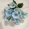 Flor pequena flor artificial pequena margarida camomila pequeno crisântemo selvagem pastoral ao ar livre decoração de engenharia interna flor falsa atacado