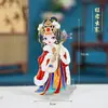 Imanes para Refrigerador de Ópera de Pekín, Imanes Metálicos de Personajes para Refrigerador, Imanes de Aleación Magnética de Yang Guifei de Estilo Antiguo Cultural y Creativo al por Mayor