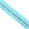 No. 3 y No. Cremallera de 5 Dientes de Nylon Plateados con Electrochapado en Oro Claro, Hecha a Medida por el Fabricante para Bolsos, Ropa y Textiles del Hogar