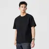 Camiseta de Manga Curta com Textura Fosca para Homem 2026 Verão Novo Estilo Design de Bordado com Letras Top Solto e Versátil