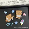 Accesorios Desmontables DIY para Zapatos Crocs, Divertidos Dijes de Oso Mantequilla para Zapatos, Lindos Clips Decorativos al por Mayor