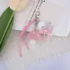 Creativo Nuevo Peluche Hongo Aleación Lazo Decoración de Cordón Llavero Colgante Accesorio Versátil para Bolsos de Pareja