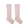 Calcetines Nuevos para Bebés y Niños, Niños y Niñas, Hechos de Algodón Peinado, Calcetines de Media Pierna y Hasta la Rodilla para Otoño e Invierno con Bordes Fruncidos Que No Aprietan las Piernas