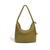 Bolsa Hobo Nova Tecida para Ombro/Axila, Bolsa de Mão Simples Tote Bag para Mulheres, Bolsa Transversal de Design Nicho Casual para o Dia a Dia