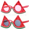Gafas Tropicales de Frutas de Verano, Gafas Divertidas Hawaianas para Fiesta en la Playa, Gafas Originales con Forma de Sandía