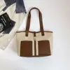 Bolso Grande de Color Block para Mujer 2026 Verano Nuevo Versátil Moda Hombro Tendencia Viajero Retro Patchwork Bolso Tote