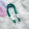 Cuerda para teléfono móvil nueva diy tejida cuerda de muñeca anti-pérdida cadena para teléfono móvil cámara ccd color colgante cordón para teléfono móvil funda para teléfono móvil