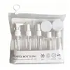 Pacote de amostra de creme facial para viagem, loção portátil para meninas, frasco de spray para viagem