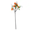 Fruta Artificial Laranja Dourada flor artificial decoração de interior arranjo de flores decoração de casamento romã laranja fruta da sorte flor artificial