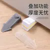 Batente de Porta à Prova de Vento de Silicone, Calço de Porta, Bloqueador de Porta, Batente de Porta Fixo de Segurança Anti-Colisão, Calço de Porta Anti-Beliscão para Bebês
