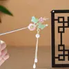 Accesorio Vintage para el Cabello de Mariposa con Borlas, Pasador para Peinados Recogidos, Pasador Hanfu, Versátil para el Uso Diario, Estilo Chino Nuevo Sencillo, Adecuado para Cheongsam