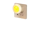 [Descuento Instantáneo de 5 Yuanes para Principiantes] Luz de Noche Automática para Dormitorio USB Cara Sonriente Luz Nocturna Portátil para el Hogar Protección Ocular Luz Suave