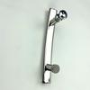 Venta al por mayor de fábrica 25*260 cabeza de tiro de arco plano cabeza de hongo arco unilateral 145 manija de puerta de vidrio de baño ducha