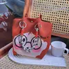 Bolsas de Mano Tejidas Populares Japonesas y Coreanas Cuidadosamente Seleccionadas, Bolsos de Trabajo Portátiles, Bolsos Tote de Gran Capacidad, Bolsos Cuadrados Pequeños para el Viaje Diario
