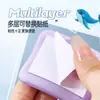 Esponja de Polvo Seleccionada Cuidadosamente Papel Absorbente de Grasa para Rostro, Papel Absorbente de Grasa Suede Refrescante Marino para Rostro, Maquillaje Control de Grasa para Hombres y Mujeres