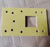 Placa isolante de máquina de platina mecânica antiga, placa de epóxi, placa isolante de máquina de platina, preço por duas peças