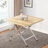 Nova mesa dobrável para moradia alugada, mesa de jantar para uso doméstico, mesa de estudo, mesa portátil para uso externo para barracas e dormitórios