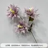 Flores Artificiales Moradas de Boda Elegante Boda Compromiso Banquete Montaje Techo del Salón de Bodas Decoración de Flores Artificiales Escenario Flores Guía de Camino