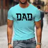 LA CAMISETA ESTAMPADA THE MAN THE MYTH THE LEGEND para hombre, nuevo diseño transfronterizo, cuello redondo