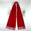Reunión Anual Evento Bufanda Roja Logo Bufanda de Felpa Desechable Doble Cara con Bordado Impreso Venta al por Mayor Inauguración Estilo Tendencia Nacional
