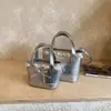 2026 Nuevo Estilo Fresca y Linda Bolso Cruzado de Lunares, Lindo Bolso de Hombro Estilo Coreano, Bolso Cubo de Moda Trendy con Lazo