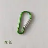 No con forma de calabaza. 5 Mosquetón de Seguridad con Resorte para Exterior Escalada Botella de Agua Mochila Hebilla Colgante Hebilla con Luz LED Mosquetón de Aleación de Aluminio