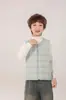 Uniformes Escolares para Niños y Niñas Modelo Nuevo 2026 con Forro a Prueba de Tres, Cálido 90% Plumón de Pato Blanco, Chaleco con Forro Interior de Plumón para Niños Pequeños y Medianos