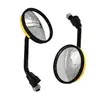 Espejo retrovisor modificado para motocicleta, espejo retrovisor para patinete eléctrico, espejo retrovisor para motocicleta Niu, Fuego Fantasma, Fuxi, Xunying vehículo eléctrico espejo redondo pequeño