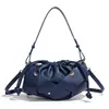 D2026 Bolso de Mano Tejido a Mano Estilo Nuevo, Bolso Cruzado al Hombro, Bolso Casual de Cuero a la Moda con Cierre de Cordón para el Trabajo