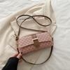 Bolsa de Ombro Única Tendência 2025 Nova Moda Simples Estilosa Retrô Elegante Transversal Feminina Bolsa Baguete