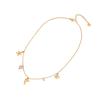 [Ice Moe] Serie Marina Collar Concha Perla Estrella de Mar Acero Inoxidable Cadena Clavícula Collar INS N120