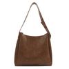 Bolsa de ombro tipo balde retrô Youzi para mulheres 2024 nova primavera estilo western textura moda simples bolsa de ombro para o dia a dia