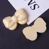 Nuevo Lazo de Puntos Pegamento Crema DIY Funda para Teléfono Accesorios de Resina Pasadores para el Cabello Hechos a Mano Gomas para el Cabello Materiales para Joyería