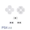 PS2/3/4 Mango Adhesivo Conductor PS4 Adhesivo Conductor PS4 Botón Almohadilla de Goma Blanda Accesorios de Reparación de Mango Almohadilla de Silicona