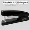 Grampeador Grande Material de Escritório Multifuncional Estudante Portátil Engrossado Economizador de Trabalho Grampeador Pequeno Grampeador