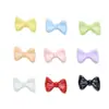 Corbata de moño colorida de aleación, moño pequeño, cuentas sueltas, con cuentas, material para accesorios DIY, cadena para teléfono móvil, pulsera, joyería hecha a mano