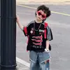 Camiseta Infantil de Manga Corta 2026 Nuevo Estilo Ropa de Verano de Algodón para Niños Tops Finos Frescos y con Estilo de Verano para Niños