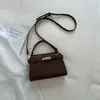 Bolsa de Mão Pequena Estilosa e Atraente para Mulheres, Novo Modelo de Verão 2026, Bolsa Transversal Casual e Única, Bolsa de Mão Fashion