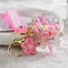 Chaveiro Garrafa de Areia Líquida Acrílica Pingente de Bolsa Acessório de Mochila Infantil Fofo Pequeno Brinquedo Mini Presente