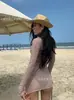 Suministro transfronterizo 2026 nuevo traje de baño de tres piezas para mujer, que oculta el abdomen y adelgaza, adecuado para vacaciones en la playa y natación en aguas termales