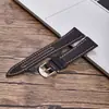 Correa de Reloj de Lona de Nylon y Cuero Adecuada para Omega y Huawei 20 mm 22 mm Accesorios de Alta Calidad con Hebilla de Pin en Stock