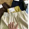 Pantalones Cortos Casuales de Verano Unisex Cómodos Transpirables Deportivos Mezcla de Algodón y Lino Cintura Elástica Estilo Japonés Basados en Pedido Asequibles