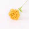 Flores de Ganchillo Hechas a Mano, Flores de Rosa, Flores de Ganchillo Terminadas, Rosas al Revés, Flores Tejidas al Por Mayor, Puestos de Primavera
